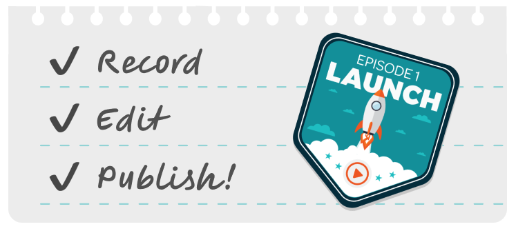 How to Start a Podcast #12- First video