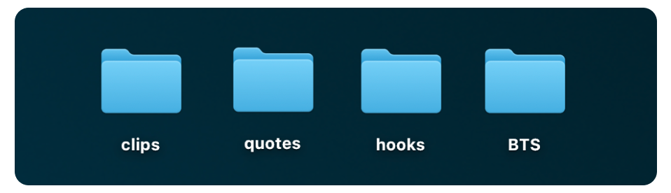 How to Start a Podcast #15- folders