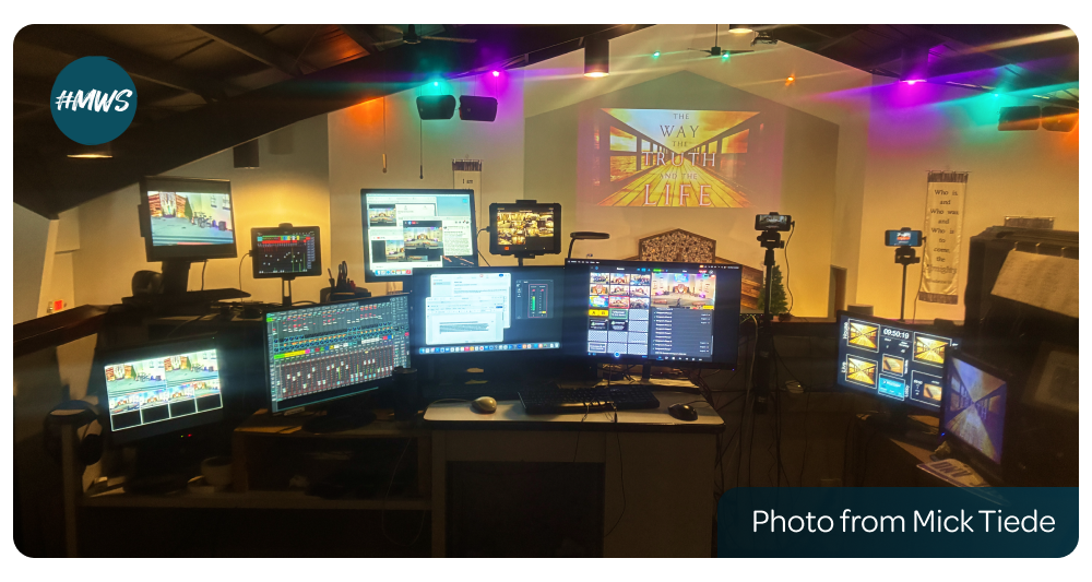 Advanced church livestreaming setup setup
