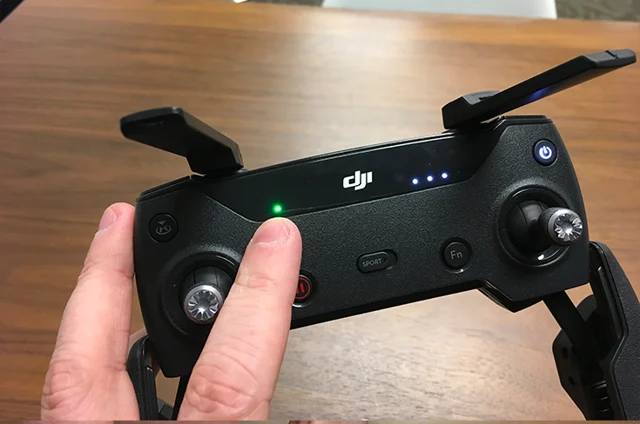 Waiting for controller and drone to pair Waiting for DJI controller and drone to pair