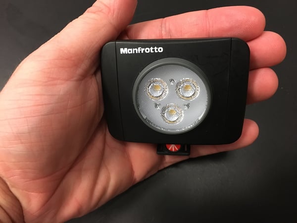Manfrotto on-camera light