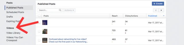 Videos Tab Facebook Page Manager
