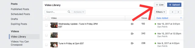 Live Button Scheduling Facebook Live Live Button Scheduling Facebook Live
