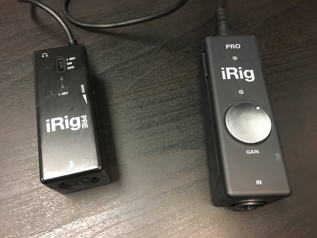 iRig Pre and iRig Pro 