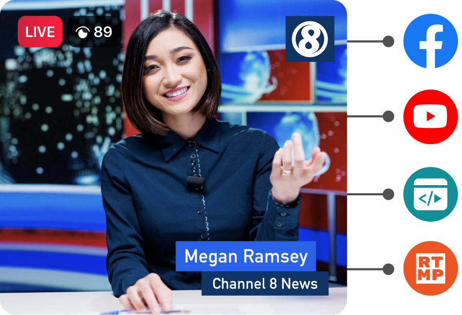 Broadcast where your community watches