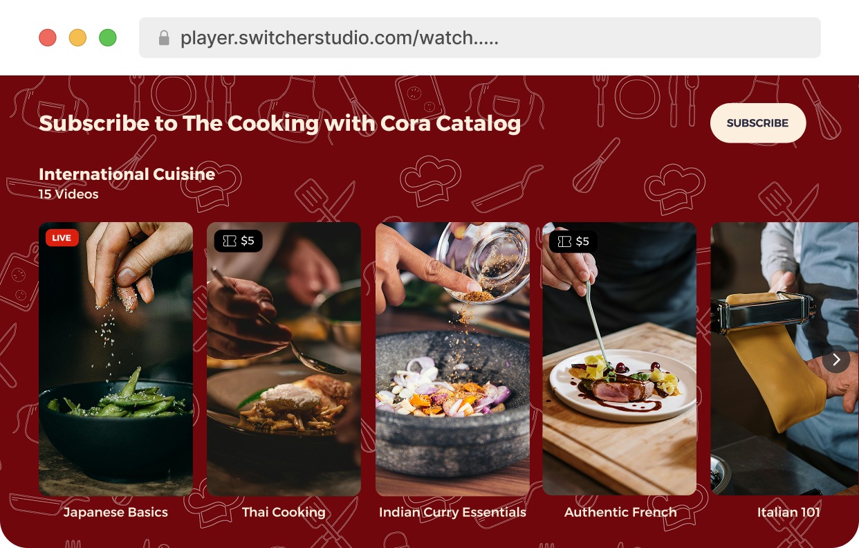 Build a video library