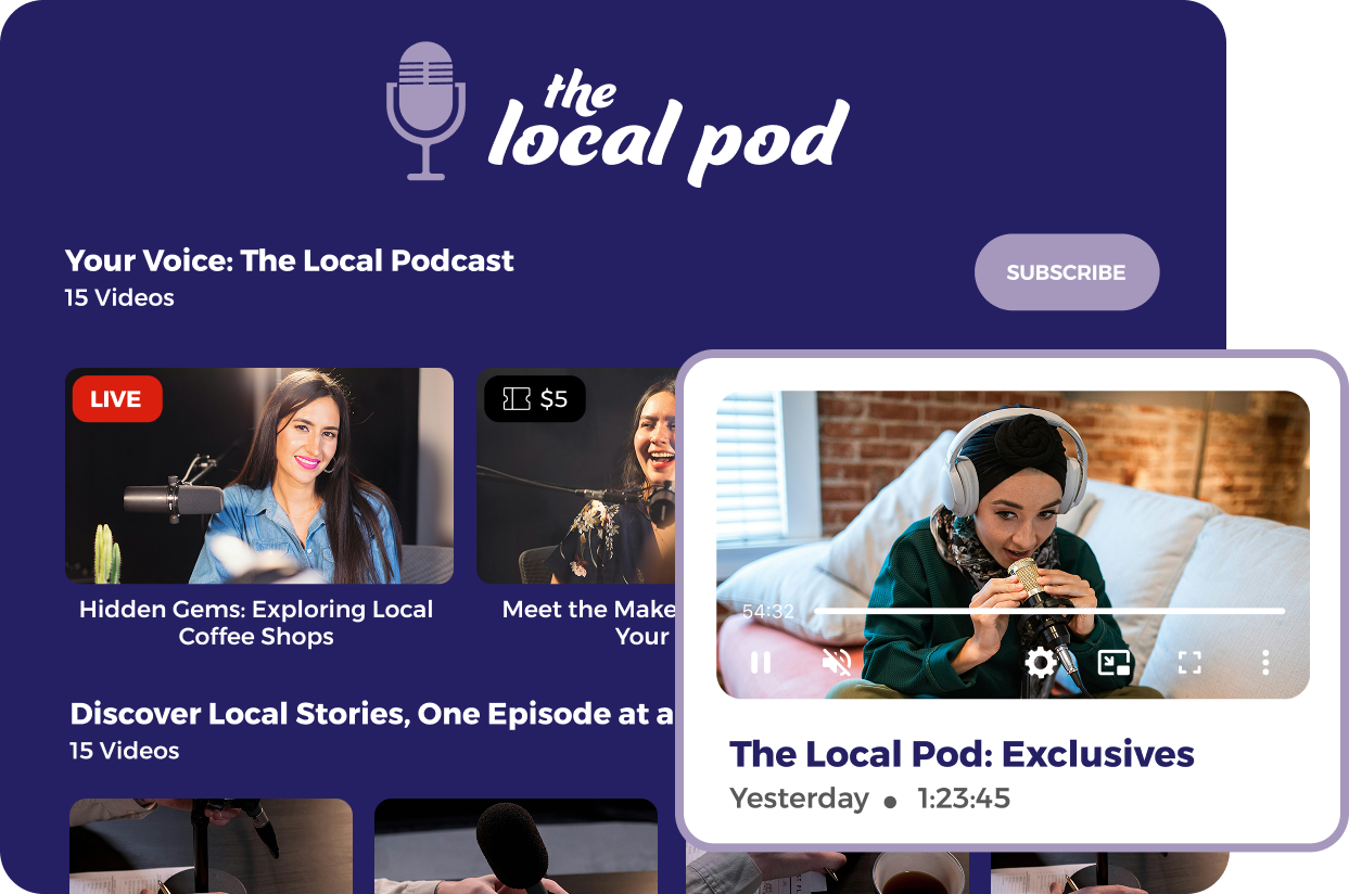 Create a podcast subscription platform
