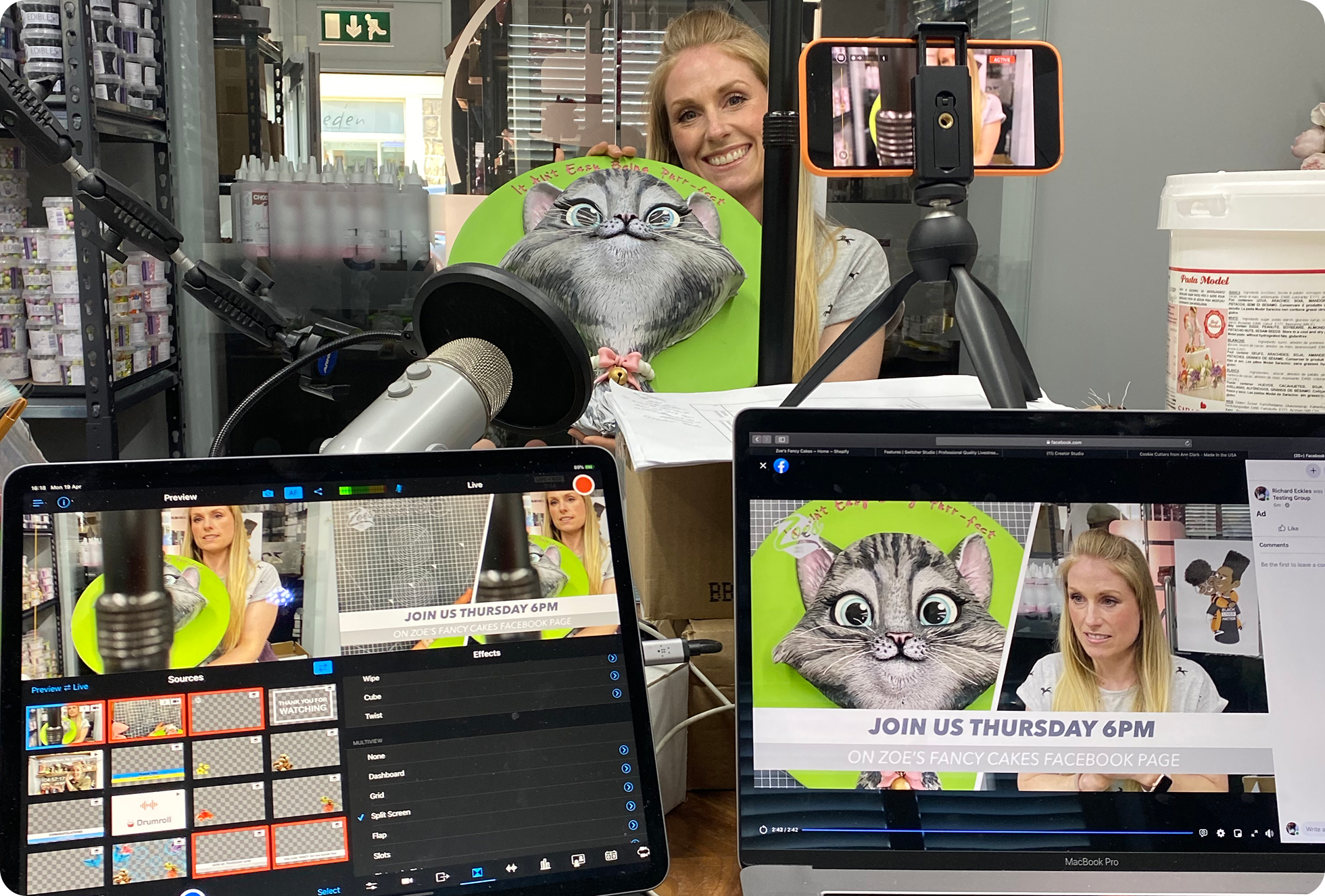 Easy multicam productions