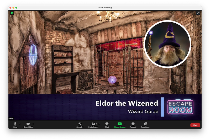 Hosting a virtual escape room on Zoom