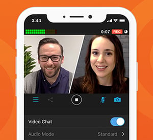 Video Chat for livestreaming on Switcher Studio