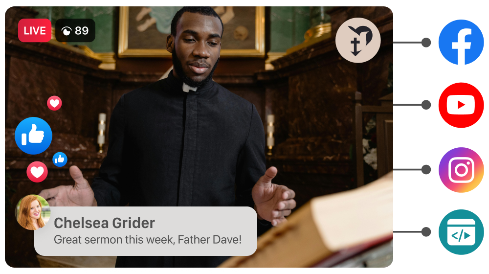 Live Streaming for Churches | Switcher Studio