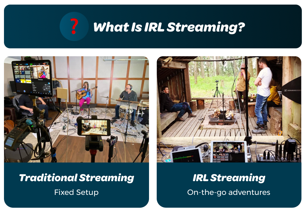 what is IRL streaming