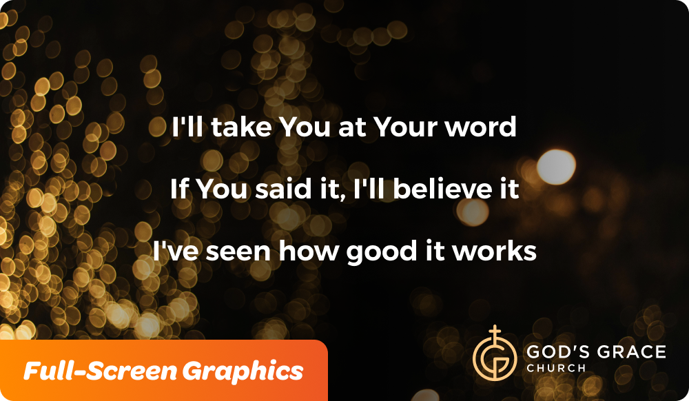 Full-screen graphics (1)