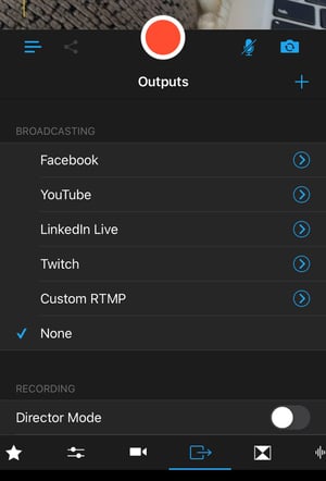 Switcher Outputs