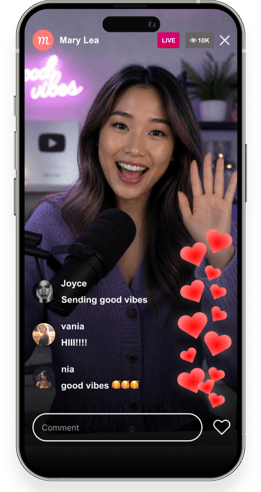 Ig Live- ai streamer realistic