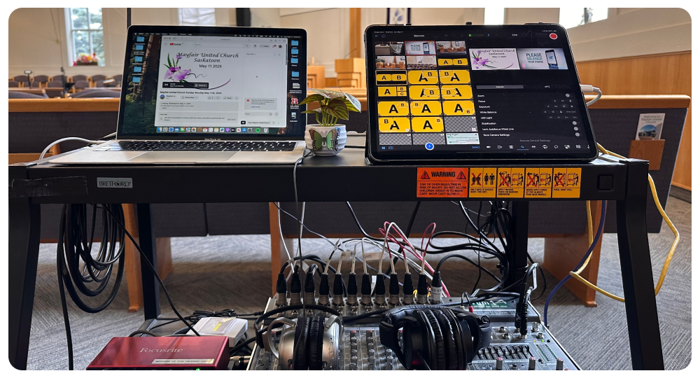 Live Streaming Audio Setup 1