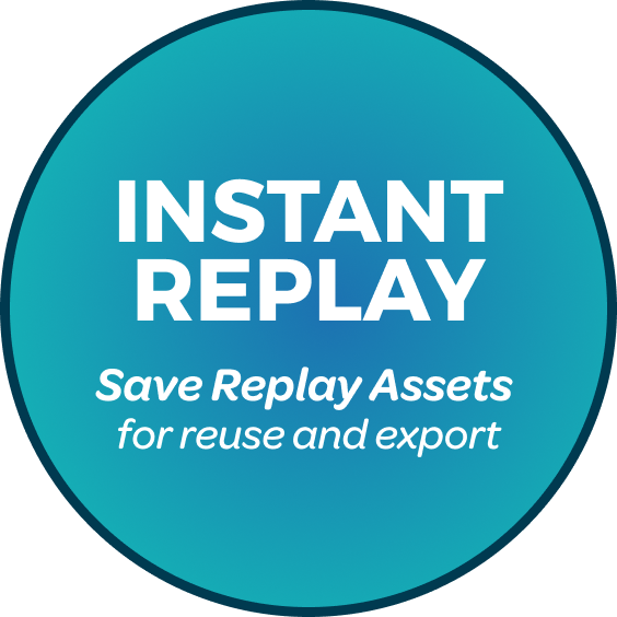 Instant replay updates