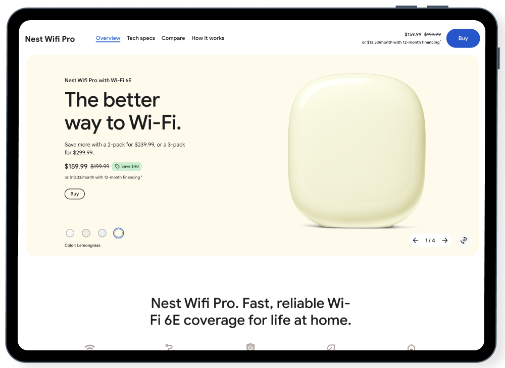 Low-latency video streaming: Set up a mesh Wi-Fi network with Google Nest Wi-Fi