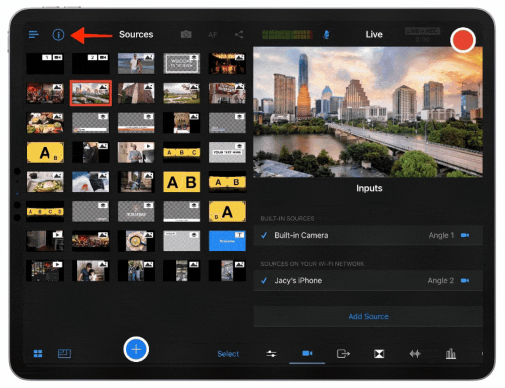 Low-latency video streaming: Monitor network latency in Switcher