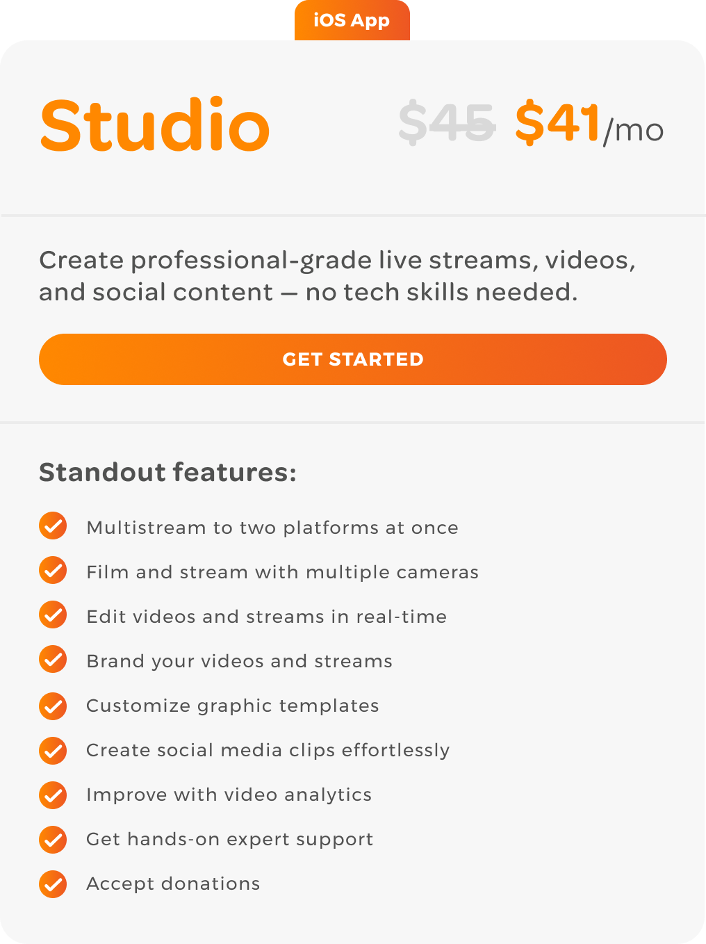 STUDIO 10 off annual