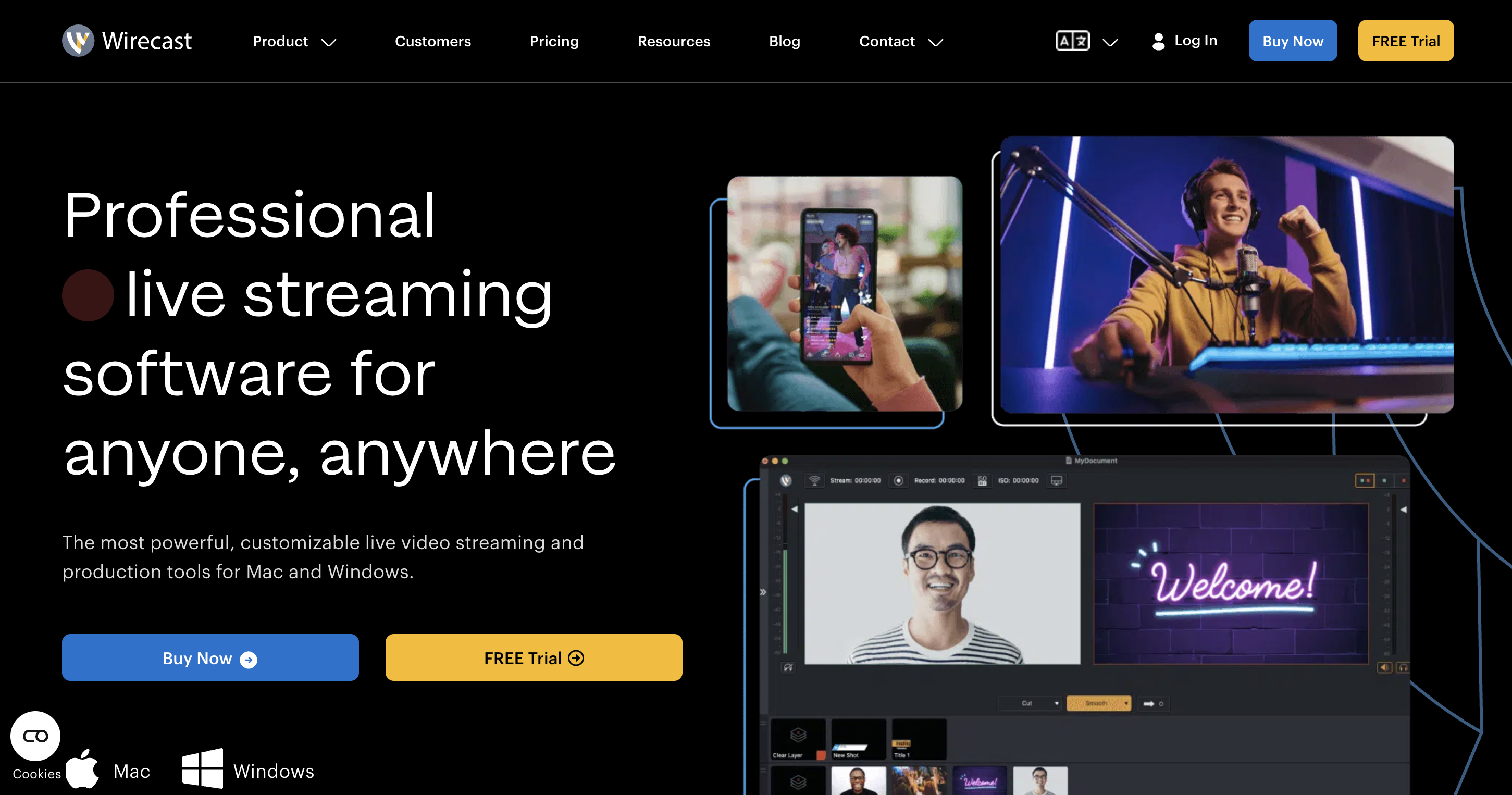 OBS Alternative: Wirecast
