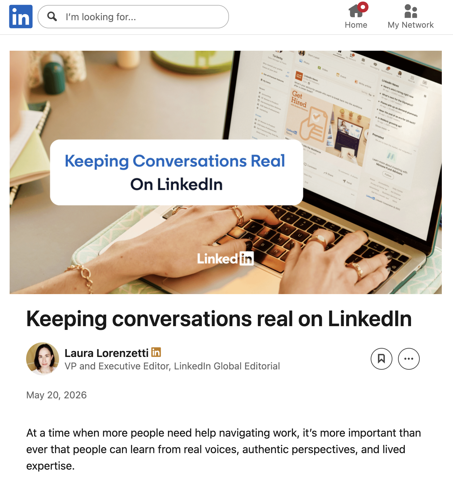 LinkedIn fights AI slop: Keeping Conversations Real on LinkedIn