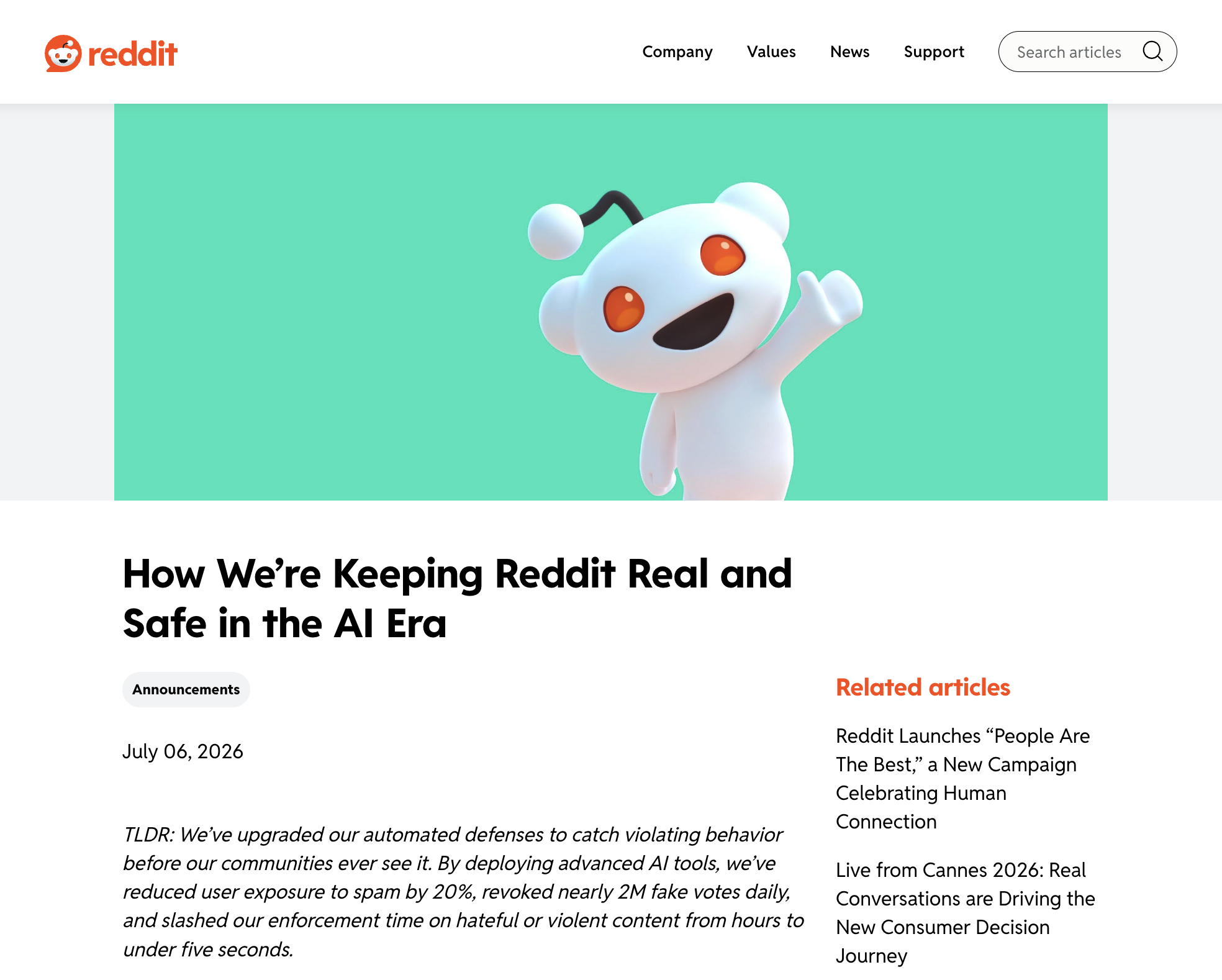 Reddit Works to Manage and Monitor AI Content