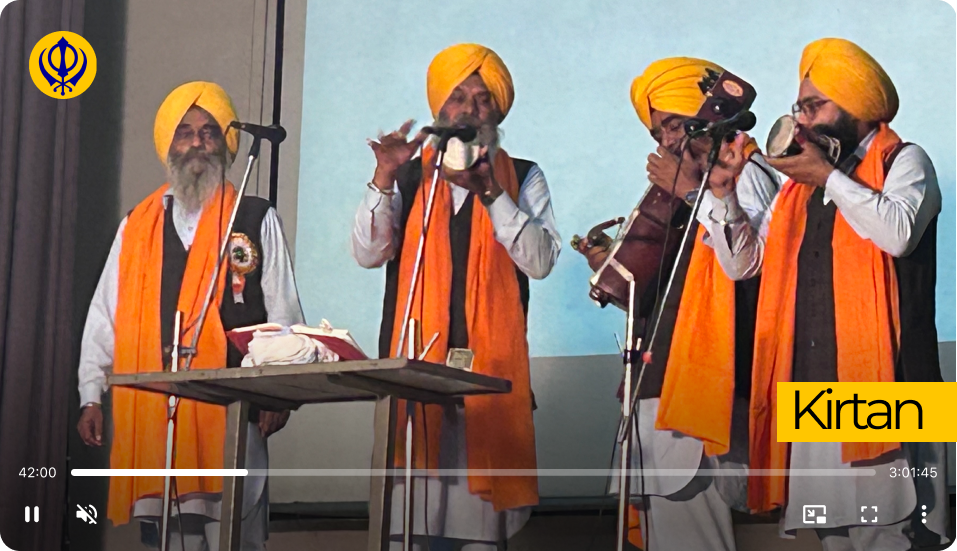Sikhism singing -