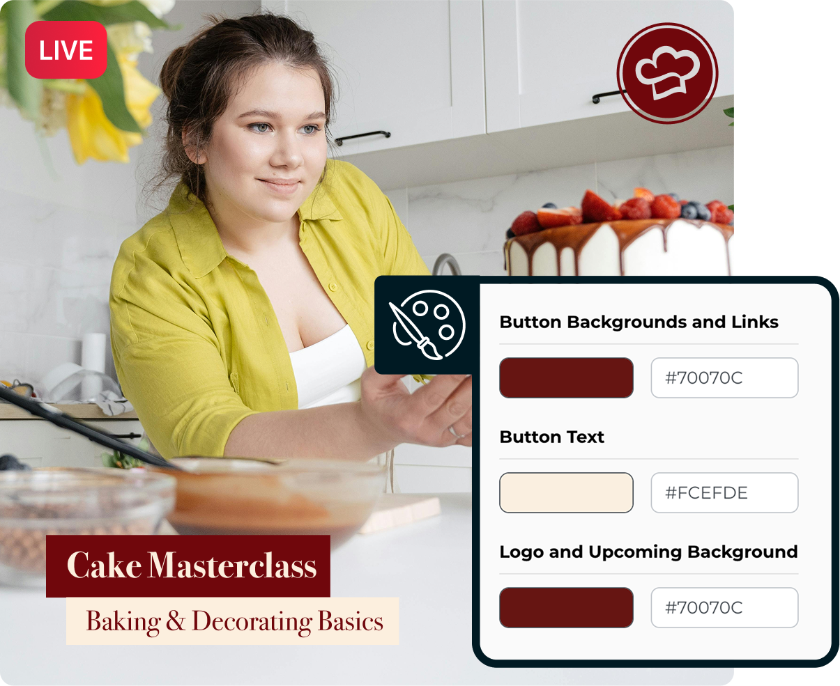 Tailor everything to your brand