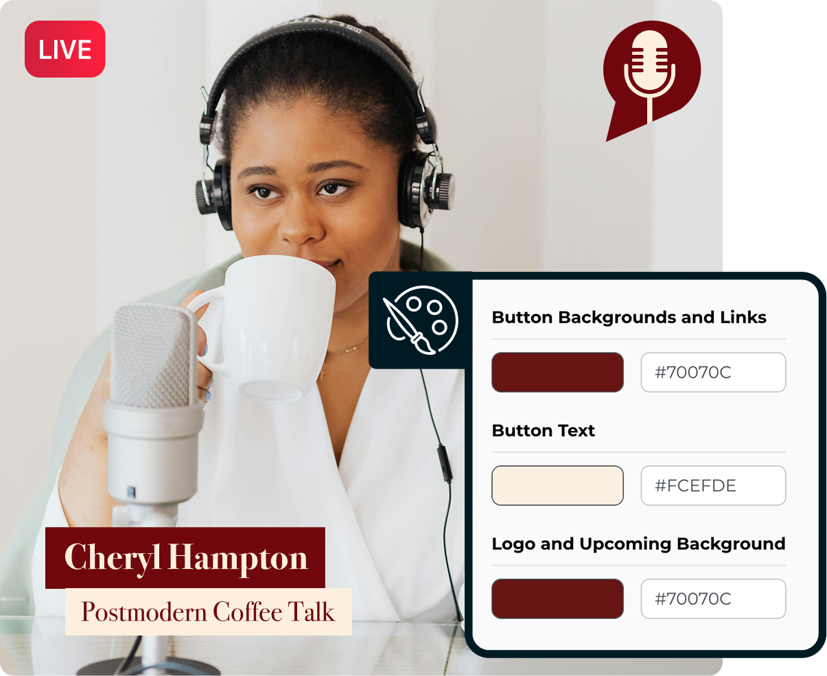 Tailor everything to your brand
