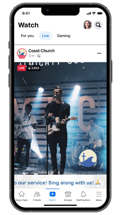 Worship Output Animated Text