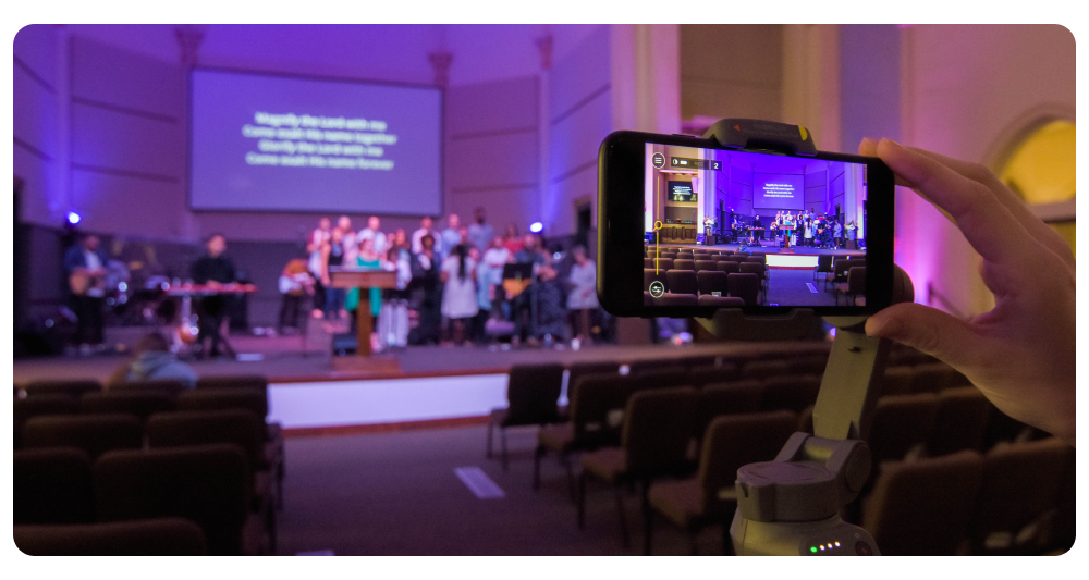 Simple Church Livestreaming Setup