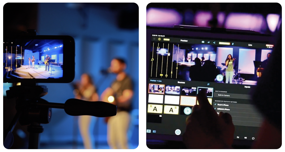 What do you need to live stream your church service?