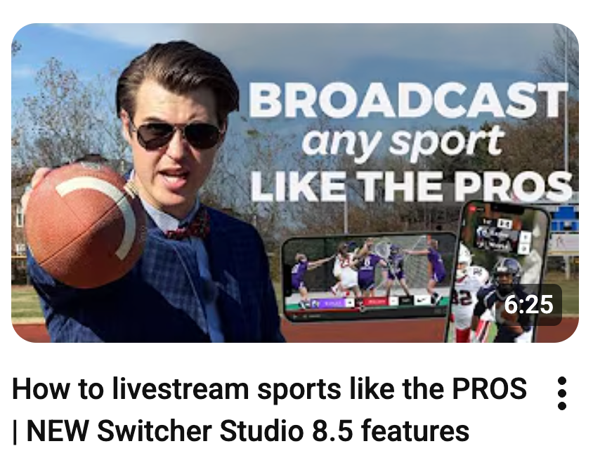 Multistreaming best practice: Thumbnails