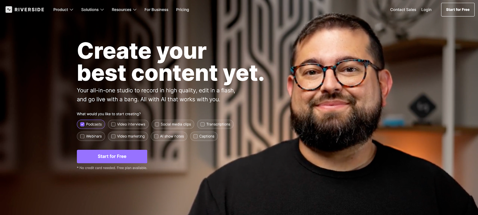 Video Podcast Recording Software: Riverside