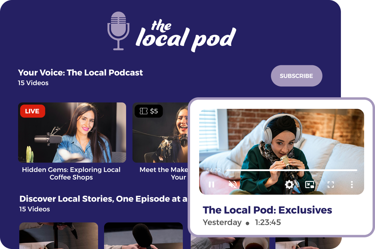 Create a podcast subscription platform