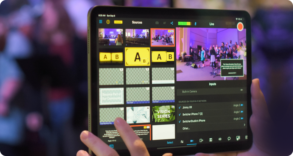 Multicamera worship