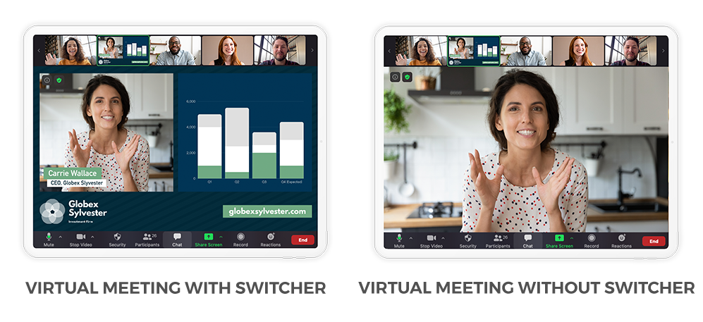 Virtual Meetings Using Switcher