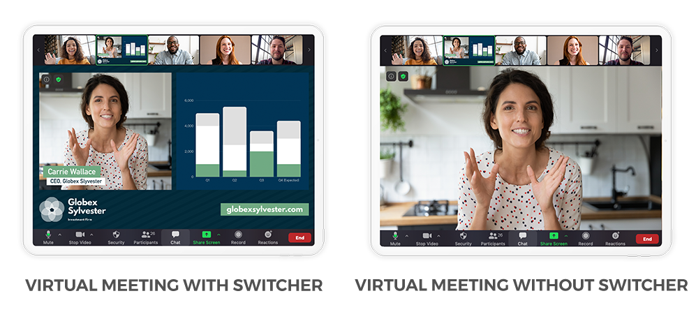 Virtual Meetings Using Switcher